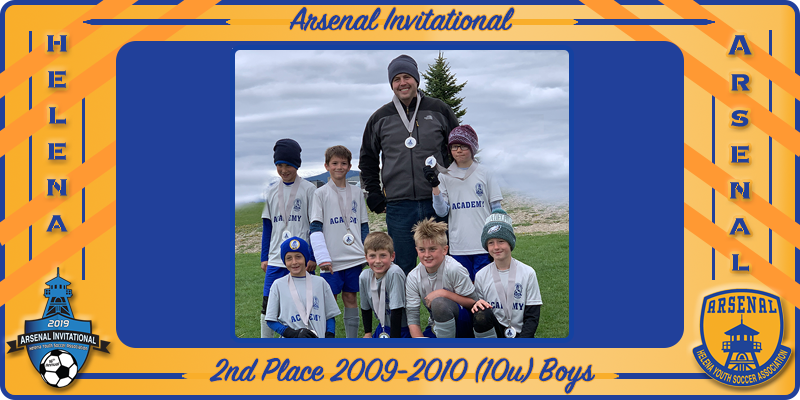 2009-2010 (10u) Academy Boys Take Silver at Arsenal Invitational
